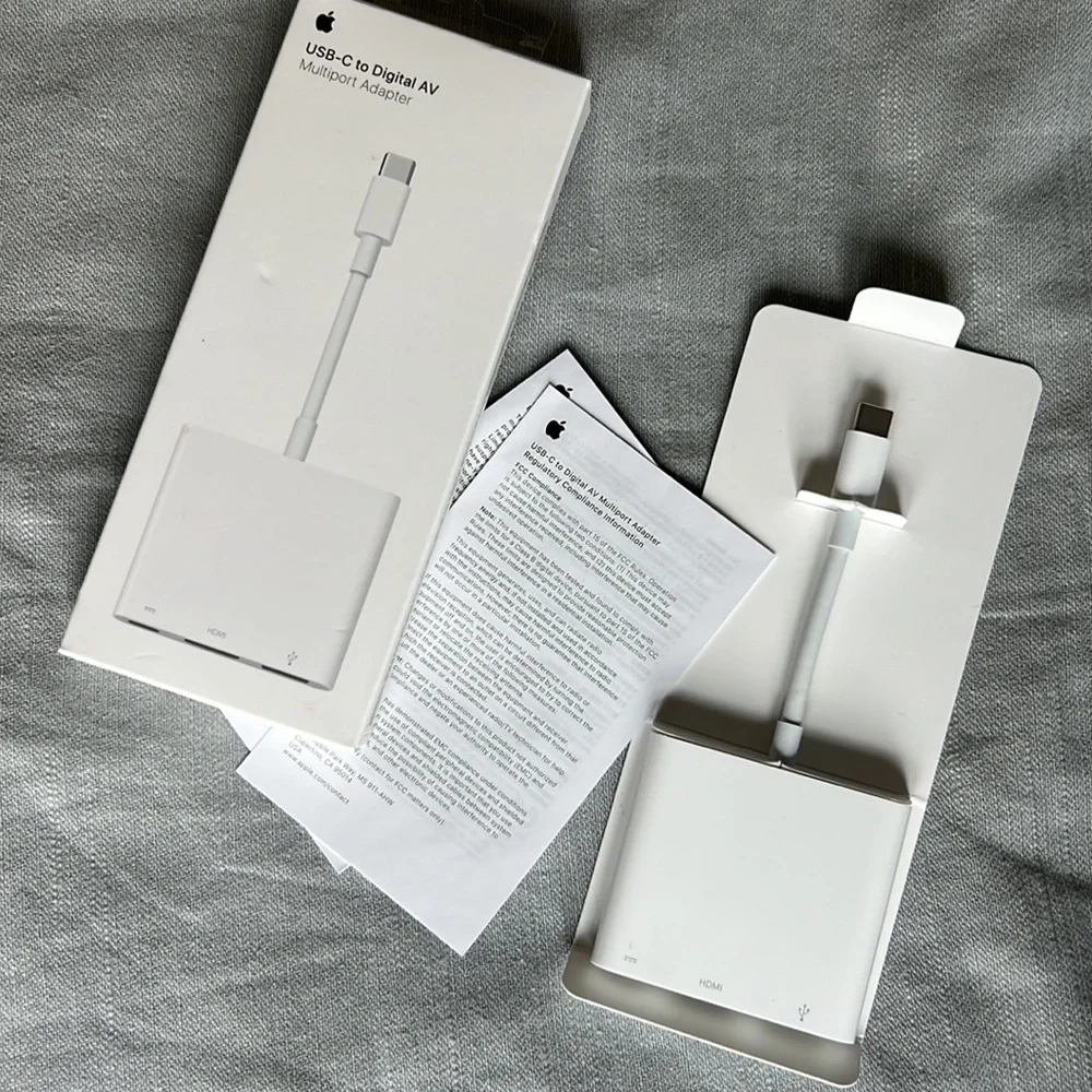 Apple USB-C Digital AV Multiport Adapter, Opened Box